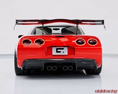 C7 Carbon Legacy Chassis Mounted Rear Spoiler Carbon Fiber Chevrolet Corvette C5 1997-2004 - C5-3D-1