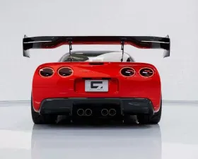 C7 Carbon Victory Chassis Mounted Rear Spoiler Carbon Fiber Chevrolet Corvette C5 1997-2004