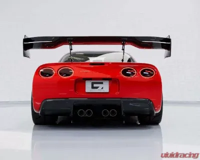 C7 Carbon Victory Chassis Mounted Rear Spoiler Carbon Fiber Chevrolet Corvette C5 1997-2004 - C5-3H-1