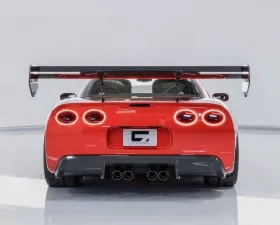 C7 Carbon Daytona Chassis Mounted Rear Spoiler Carbon Fiber Chevrolet Corvette C5 1997-2004