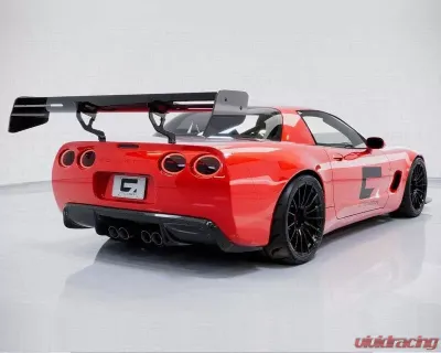 C7 Carbon Daytona Chassis Mounted Rear Spoiler Carbon Fiber Chevrolet Corvette C5 1997-2004 - C5-3I-1