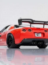 C7 Carbon Nemesis Chassis Mounted Rear Spoiler Carbon Fiber Chevrolet Corvette C5 1997-2004                                     - C5-3N-1 - Image 3