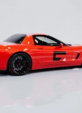C7 Carbon Race Edition Rear Diffuser Gloss Black Chevrolet Corvette C5 1997-2004                                     - C5-4A-2 - Image 3