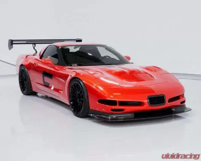 C7 Carbon Style Racing Hood Carbon Fiber Chevrolet Corvette C5 | C5R 1997-2004 - C5-6A-1