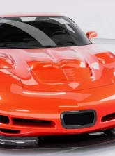 C7 Carbon Front Wide Body Fenders Carbon Fiber Chevrolet Corvette C5 1997-2004                                     - C5-6B-1 - Image 2