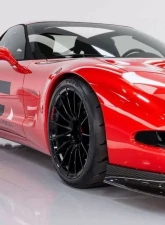 C7 Carbon Front Wide Body Fenders Composite Unpainted Chevrolet Corvette C5 1997-2004                                     - C5-6B-3 - Image 5