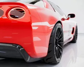 C7 Carbon Wide Body Rear Fenders Z06 FRC Convertible Carbon Fiber Chevrolet Corvette C5 Z06 FRC Convertible 2001-2004