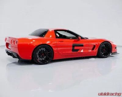 C7 Carbon Wide Body Rear Fenders Composite Unpainted Chevrolet Corvette C5 Z06 FRC Convertible 2001-2004 - C5-6BR-3