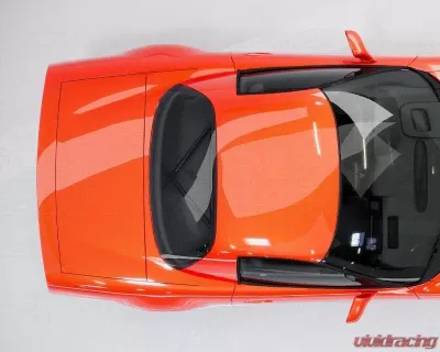 C7 Carbon Wide Body Rear Fenders Composite Unpainted Chevrolet Corvette C5 Z06 FRC Convertible 2001-2004 - C5-6BR-3