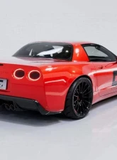 C7 Carbon Wide Body Rear Fenders Composite Unpainted Chevrolet Corvette C5 Z06 FRC Convertible 2001-2004                                     - C5-6BR-3 - Image 5