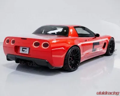 C7 Carbon Wide Body Rear Fenders Composite Unpainted Chevrolet Corvette C5 Z06 FRC Convertible 2001-2004 - C5-6BR-3