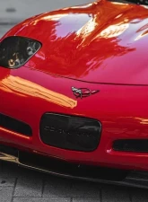 C7 Carbon Vented Front Splitter Unpainted Composite Chevrolet Corvette C5 1997-2004                                     - C5-V-FS-FRP - Image 7