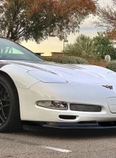 C7 Carbon Vented Front Splitter Unpainted Composite Chevrolet Corvette C5 1997-2004                                     - C5-V-FS-FRP - Image 6