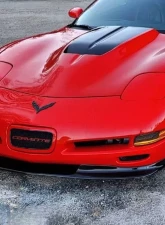 C7 Carbon Vented Front Splitter Unpainted Composite Chevrolet Corvette C5 1997-2004                                     - C5-V-FS-FRP - Image 7