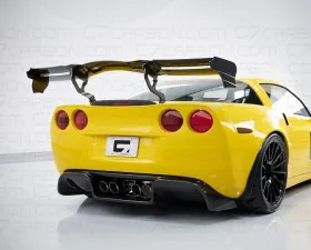 C7 Carbon Legacy Chassis Mounted Rear Spoiler Carbon Fiber Chevrolet Corvette C6 2005-2013