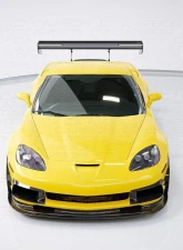 C7 Carbon Daytona Chassis Mounted Rear Spoiler Carbon Fiber Chevrolet Corvette C6 2005-2013                                     - C6Z-3I-1 - Image 3