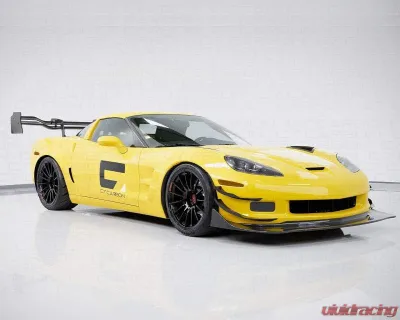 C7 Carbon Nemesis Chassis Mounted Rear Spoiler Carbon Fiber Chevrolet Corvette C6 2005-2013 - C6Z-3N-1