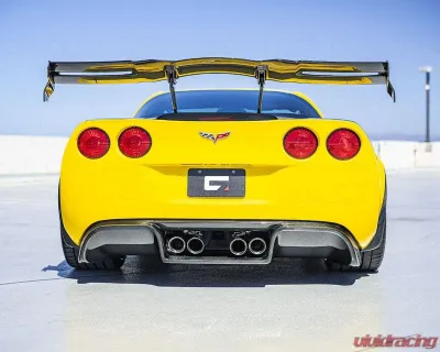 C7 Carbon Legacy Rear Diffuser Unpainted Composite Chevrolet Corvette C6 2005-2013 - C6Z-4D-3
