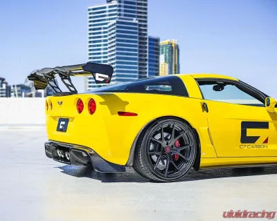 C7 Carbon Legacy Rear Diffuser Unpainted Composite Chevrolet Corvette C6 2005-2013 - C6Z-4D-3