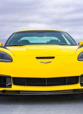 C7 Carbon Bumper Air Cooling Ducts Painted Gloss Black Chevrolet Corvette C6 Z06 | ZR1 | GS 2005-2013                                     - C6Z-5A-2 - Image 3