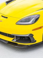 C7 Carbon Bumper Air Cooling Ducts Painted Gloss Black Chevrolet Corvette C6 Z06 | ZR1 | GS 2005-2013                                     - C6Z-5A-2 - Image 4