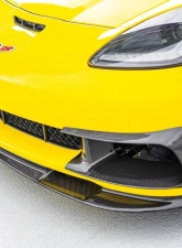 C7 Carbon Bumper Air Cooling Ducts Painted Gloss Black Chevrolet Corvette C6 Z06 | ZR1 | GS 2005-2013                                     - C6Z-5A-2 - Image 5