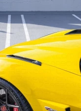 C7 Carbon Front Fender Vents Carbon Fiber Chevrolet Corvette C6 Z06 | ZR1 | GS 2006-2013                                     - C6Z-5B-1 - Image 4