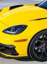 C7 Carbon Front Fender Vents Composite Unpainted Chevrolet Corvette C6 Z06 | ZR1 | GS 2006-2013                                     - C6Z-5B-3 - Image 5
