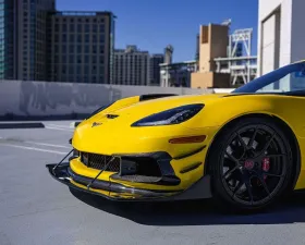 C7 Carbon Bumper Canards Composite Unpainted Chevrolet Corvette C6 Z06 | ZR1 | GS 2005-2013
