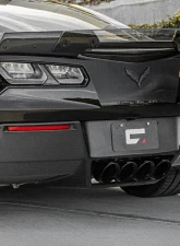 C7 Carbon OEM Style Rear Diffuser With Exhaust Shields Carbon Fiber Chevrolet Corvette C7 2014-2019                                     - C7-RD-CF - Image 5