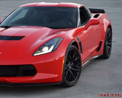 C7 Carbon Turismo Side Skirt Set Unpainted Composite Chevrolet Corvette C7 Stingray | Z51 | Z06 | GS 2014+ - C7-T-SS-FRP