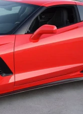C7 Carbon Turismo Side Skirt Set Unpainted Composite Chevrolet Corvette C7 Stingray | Z51 | Z06 | GS 2014+                                     - C7-T-SS-FRP - Image 3