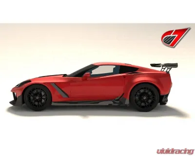 C7 Carbon Corvette C7R Wide Body Conversion Kit Chevrolet Corvette C7 Stingray | Z06 2014-2020 - C7-WBK1