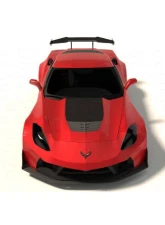 C7 Carbon Corvette C7R Wide Body Conversion Kit Chevrolet Corvette C7 Stingray | Z06 2014-2020                                     - C7-WBK1 - Image 3