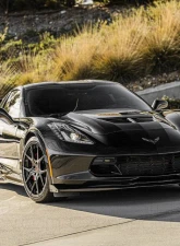 C7 Carbon Z06 Stage-2 Front Splitter Unpainted Composite Chevrolet Corvette C7 | Z06 2014-2020                                     - C7-Z06-FS-FRP - Image 3