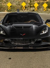 C7 Carbon Z06 Stage-2 Front Splitter Unpainted Composite Chevrolet Corvette C7 | Z06 2014-2020                                     - C7-Z06-FS-FRP - Image 4