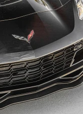 C7 Carbon Z06 Stage-2 Front Splitter Unpainted Composite Chevrolet Corvette C7 | Z06 2014-2020                                     - C7-Z06-FS-FRP - Image 5