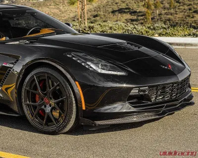 C7 Carbon Z06 Stage-2 Front Splitter Unpainted Composite Chevrolet Corvette C7 | Z06 2014-2020 - C7-Z06-FS-FRP