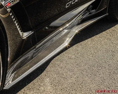 C7 Carbon Z06/Z07 OEM Style Side Skirt Set Rocker Panels Unpainted Composite Chevrolet Corvette C7 Stingray | Z51 | Z06 | GS 2014-2019 - C7-Z06-SS-FRP