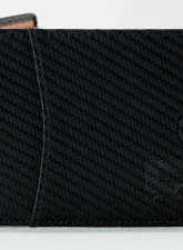 C7 Carbon Leather Wallet Bifold With RFID Blocking Carbon Fiber Black & Orange                                     - C7W01-RFID-Orange - Image 6