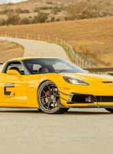 C7 Carbon Chassis Mounted Rear Wing Legacy Painted Carbon Flash Chevrolet Corvette C7 Z06 | GS 2015-2019                                     - C7Z-3D-4 - Image 3