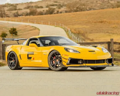 C7 Carbon Chassis Mounted Rear Wing Legacy Painted Carbon Flash Chevrolet Corvette C7 Z06 | GS 2015-2019 - C7Z-3D-4