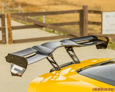 C7 Carbon Chassis Mounted Rear Wing Legacy Painted Carbon Flash Chevrolet Corvette C7 Z06 | GS 2015-2019 - C7Z-3D-4