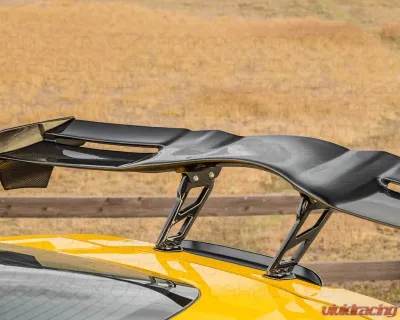 C7 Carbon Chassis Mounted Rear Wing Legacy Painted Carbon Flash Chevrolet Corvette C7 Z06 | GS 2015-2019 - C7Z-3D-4