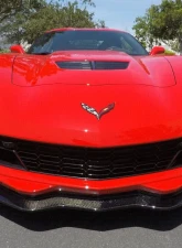 C7 Carbon C7.R Style Front Splitter Unpainted Composite Chevrolet Corvette C7 Z06 | GS 2015-2019                                     - C7Z-C7R-FS-FRP - Image 7