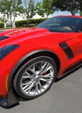C7 Carbon C7.R Style Front Splitter Unpainted Composite Chevrolet Corvette C7 Z06 | GS 2015-2019                                     - C7Z-C7R-FS-FRP - Image 3