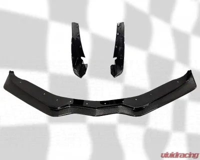 C7 Carbon C7.R Style Front Splitter Unpainted Composite Chevrolet Corvette C7 Z06 | GS 2015-2019 - C7Z-C7R-FS-FRP