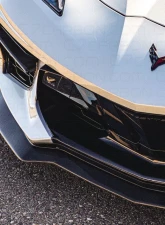 C7 Carbon 5VM Style Front Splitter Unpainted Composite Chevrolet Corvette C8 Stingray | Z51 2020-2024                                     - C8-1A-3 - Image 6