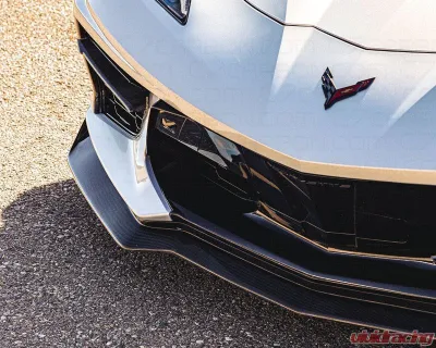 C7 Carbon 5VM Style Front Splitter Unpainted Composite Chevrolet Corvette C8 Stingray | Z51 2020-2024 - C8-1A-3