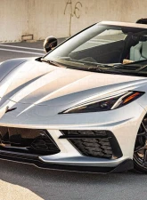 C7 Carbon 5VM Style Front Splitter Unpainted Composite Chevrolet Corvette C8 Stingray | Z51 2020-2024                                     - C8-1A-3 - Image 2